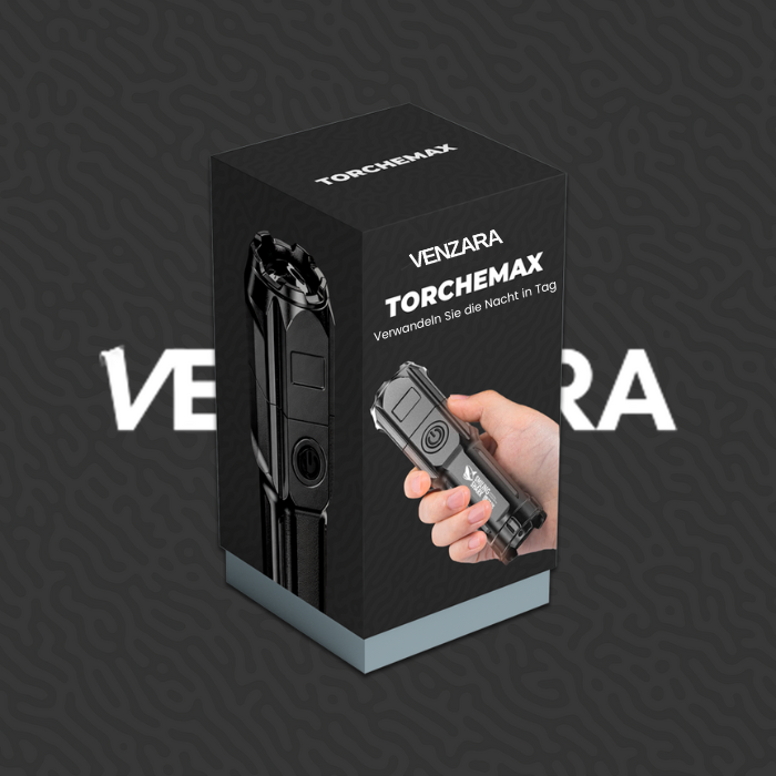 TorchMax | Superljus ficklampa på 10 000 lumen